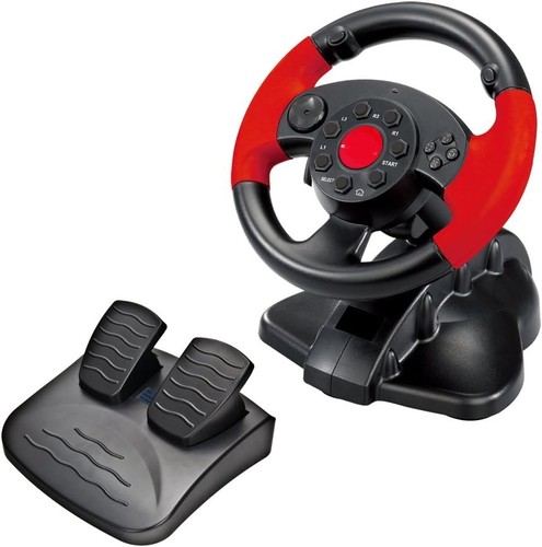 Volante pedaliera racing - pedaliera, set