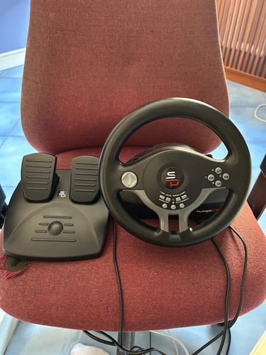 Volante pedaliera racing set - volante,